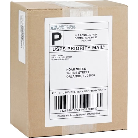 Business Source Label, Ij/Lsr, 5.5X8.5, We, 200PK BSN26161